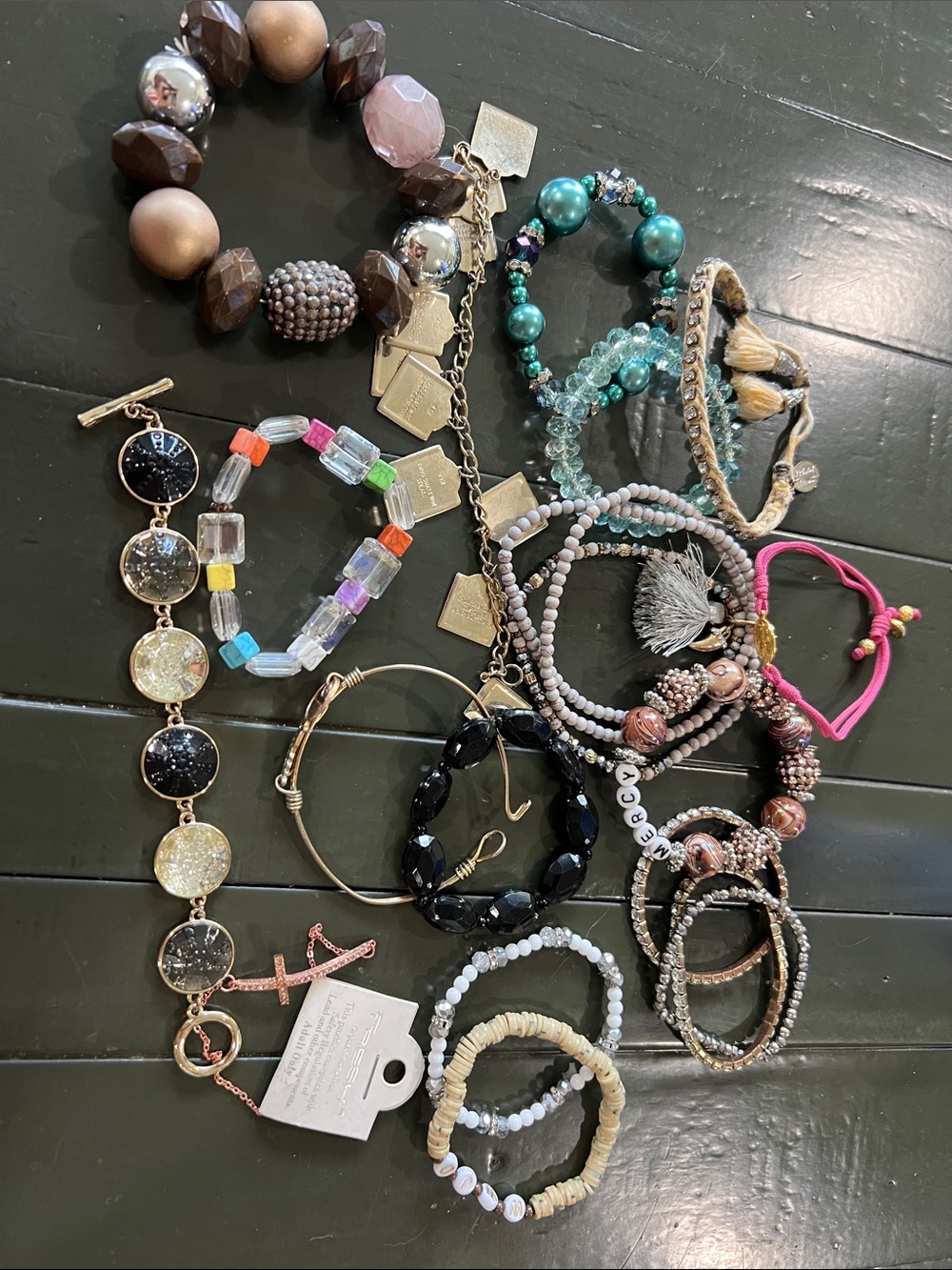 Assorted Women’s Fashion Bracelets - Mixed Colors